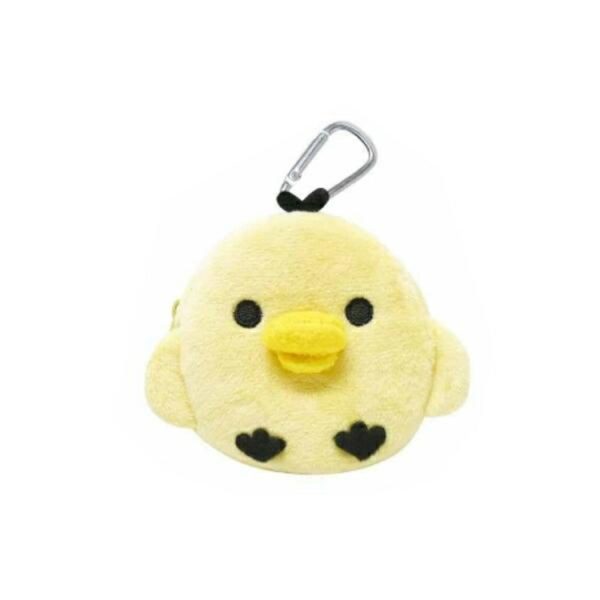 Face Mini Pouch Yellow