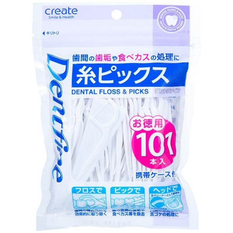 Dentfine Floss Picks (101 pcs)