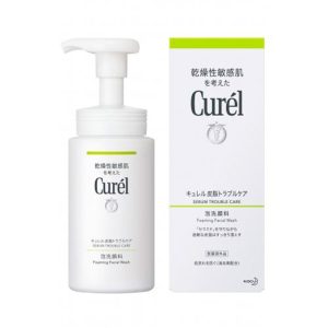 Curél Sebum Trouble Care Foaming Facial Cleanser