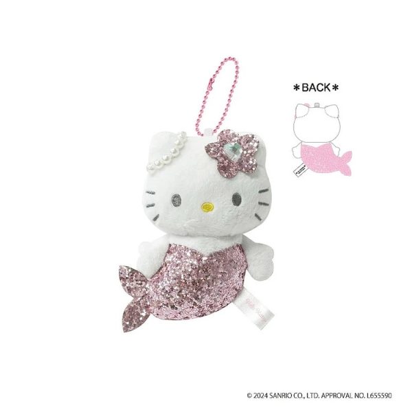 Hello Kitty Glitter Mascot Mermaid (Pink)