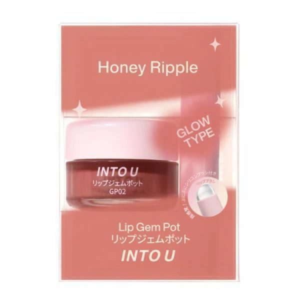 INTO U Lip Gem Pot GP02 Honey Ripple