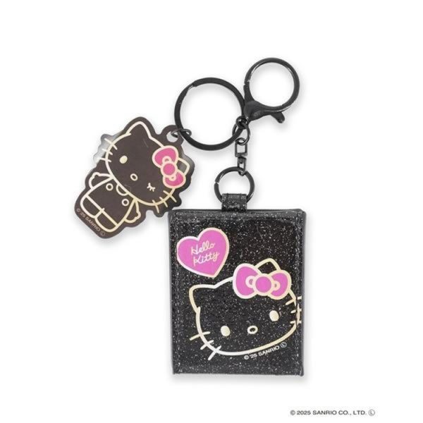 Hello Kitty Mini Mirror Charm Gal Kitty Black
