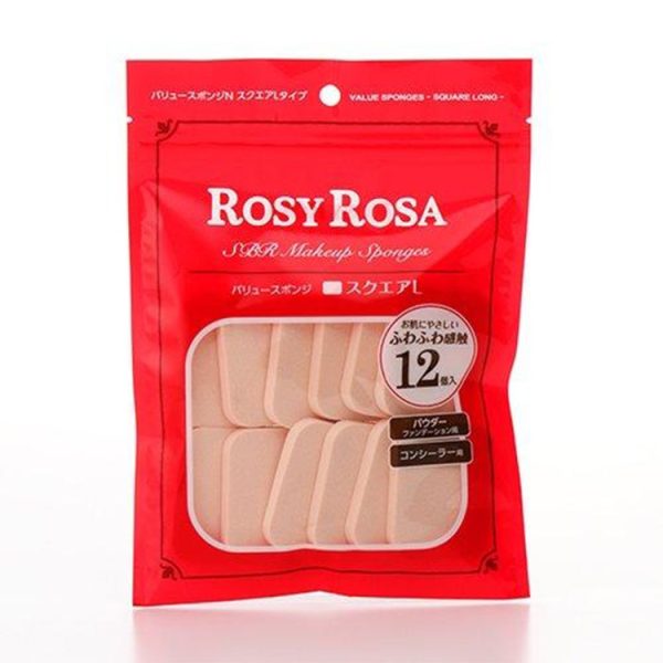 Rosy Rosa Value Sponge Square L Type 12P