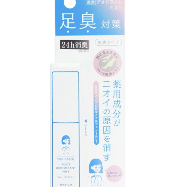 Medicated Deodorant Foot Mist