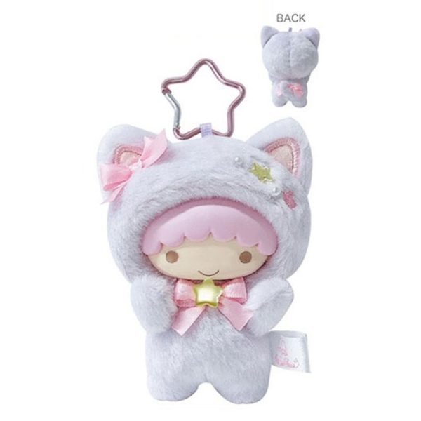 Little Twin Stars Kigurumi Mascot Keychain Lala (Cat)