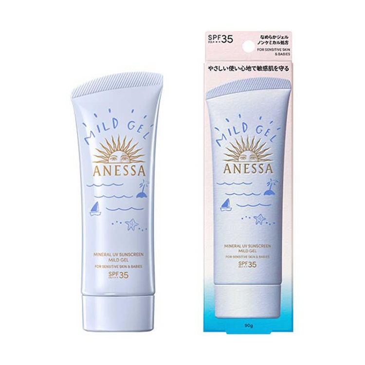 SHISEIDO ANESSA Mineral UV mild gel 90g SPF35