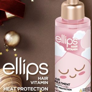 ellips Moroccan: Hair Treatment (Clear Pink) 95mL ※Kakao