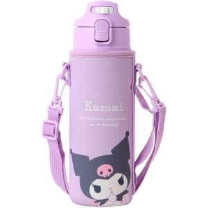Sanrio Kuromi Cover With Stainless Bottle