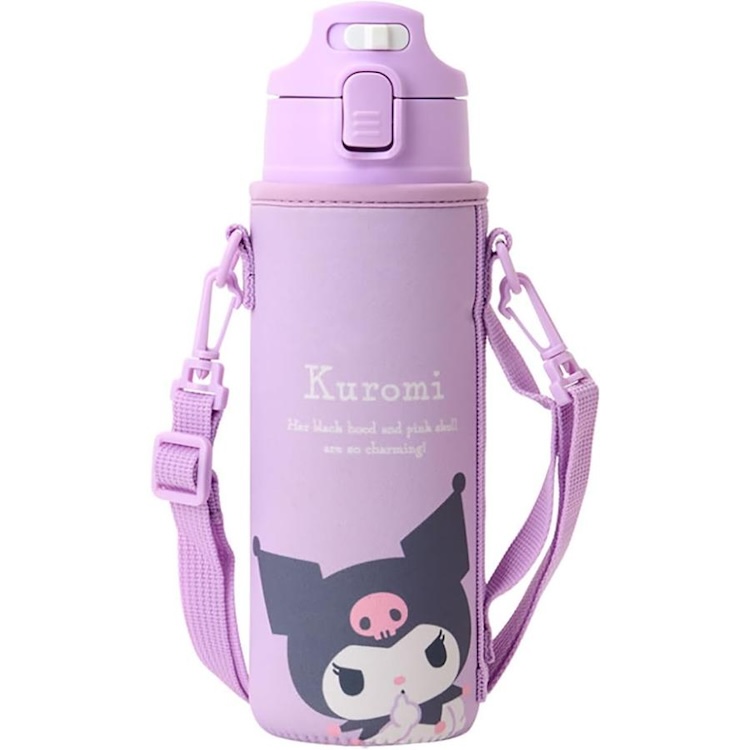 Sanrio Kuromi Cover With Stainless Bottle