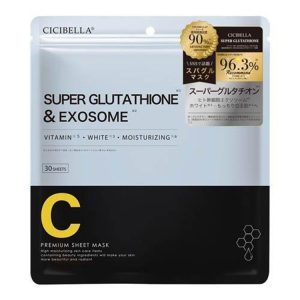 CICIBELLA Super Glutathione Mask (30 Sheets)