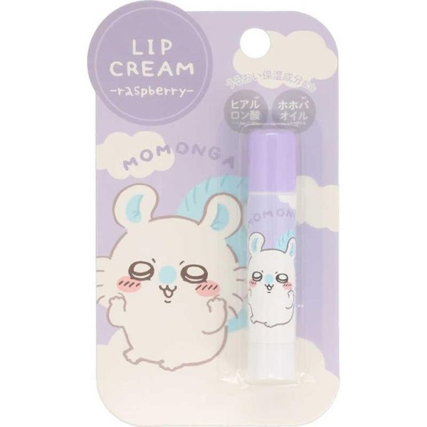 Shobido Chiikawa Lip Balm – Momonga (Raspberry)