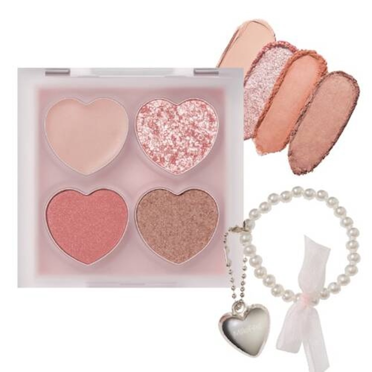 MilleFée Under Eye Palette 02 Strawberry Pink