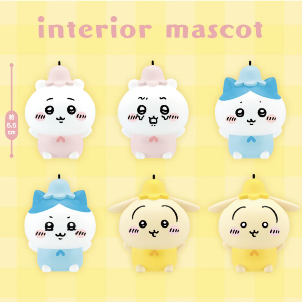 Chiikawa Soft Vinyl Interior Mascot