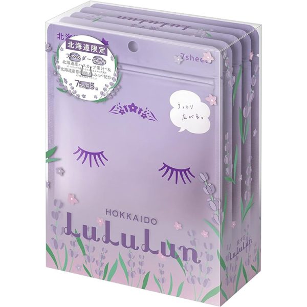 LuLuLun Premium Sheet Mask Hokkaido Lavender(35 pcs)