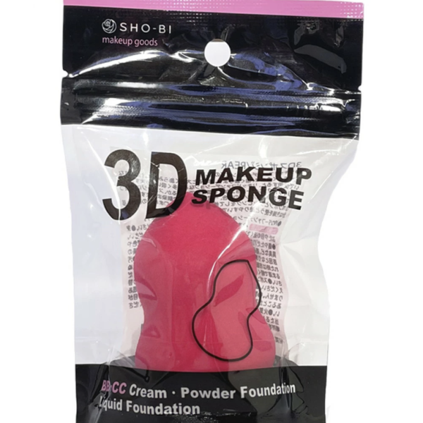 3D Makeup Sponge 1P Pear