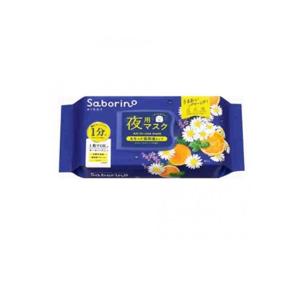 Saborino Night All-In-One Mask Chamomile Orange
