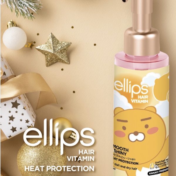 ellips Moroccan: Smooth & Shiny (Clear Yellow) 95mL *Kakao