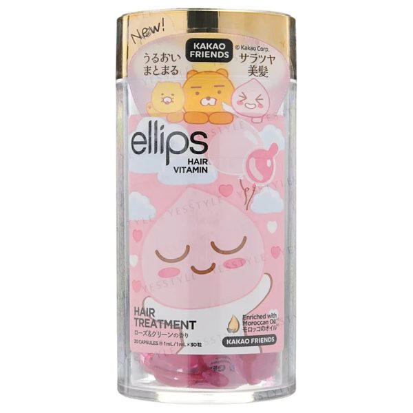 ellips Moroccan: Hair Treatment (Clear Pink) 30P ※Kakao