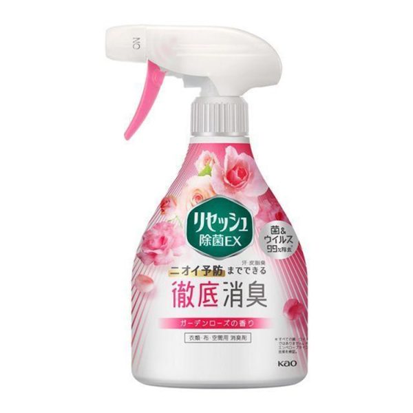 Kao Resesh Antibacterial EX Deodorizing Spray Garden Rose Scent