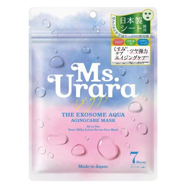 Ms.Urara The Exosome Aqua Agingcare Mask