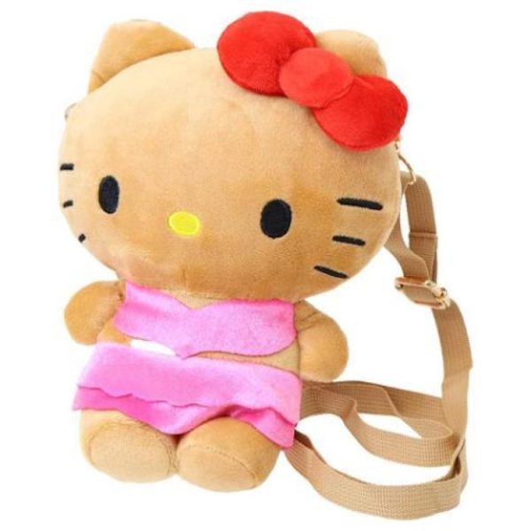 Sanrio Hello Kitty Tanned Plush Mini Shoulder Bag