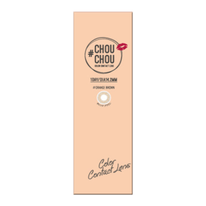 CHOUCHOU 1 Day -  Orange Brown Contact Lenses (-6.00)