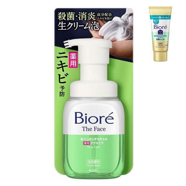 Biore The Face Foaming Facial Cleanser Acne Care
