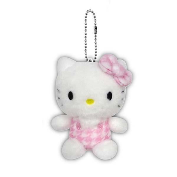Hello Kitty Houndstooth Series Ball Chain Mascot PK