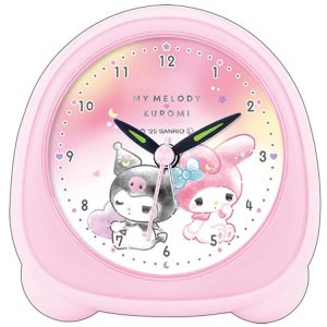 My Melody & Kuromi Mini Light Clock