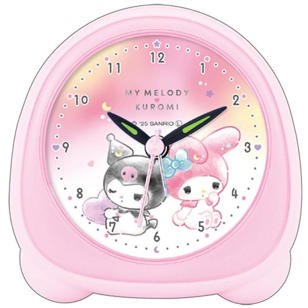 My Melody & Kuromi Mini Light Clock