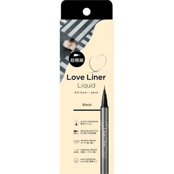 Love Liner Liquid Eyeliner Ultra-Fine Brush – Black