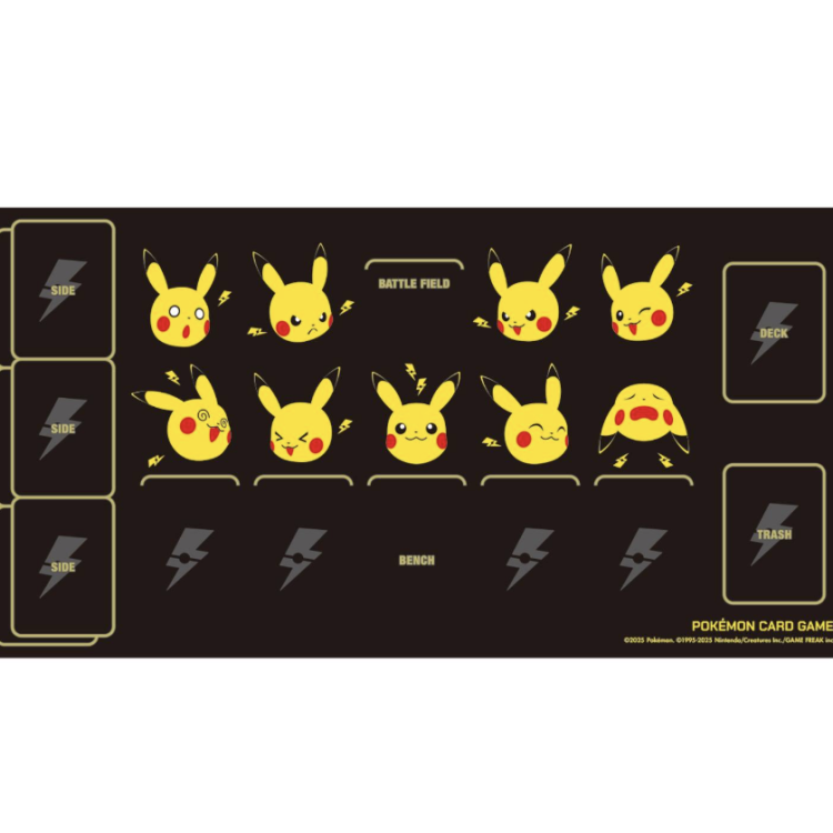 Pokémon Trading Card Game Rubber Playmat – Pikachu & Lightning