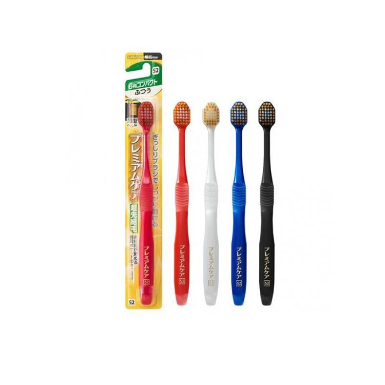 Ebisu Premium Care Toothbrush 6-Row Compact Medium