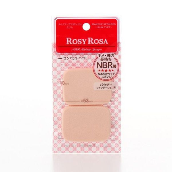 Rosy Rosa Makeup Sponge N Slim 2P