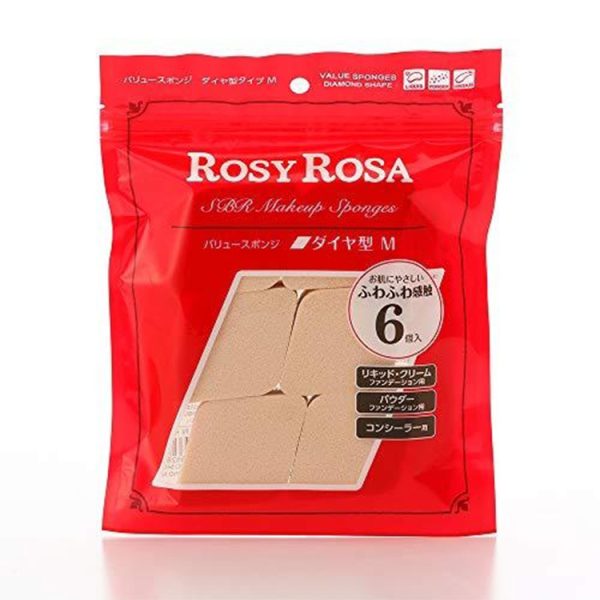 Rosy Rosa Value Sponge Diamond Type M 6P