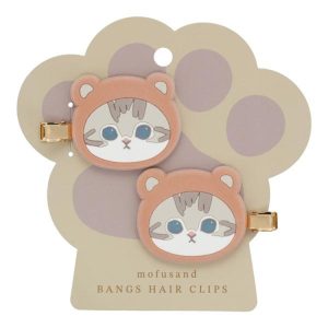 mofusand Flocky Bear Bangs Clip