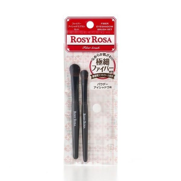 Rosy Rosa Fiber Eyeshadow Brush Set