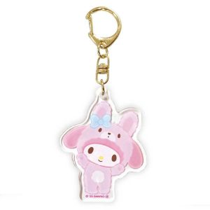 Acrylic Key Holder My Melody (Rabbit)
