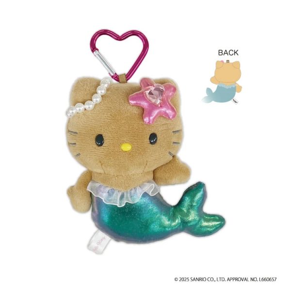 KT Fantasy Mascot Keychain Mermaid Tan (Green)