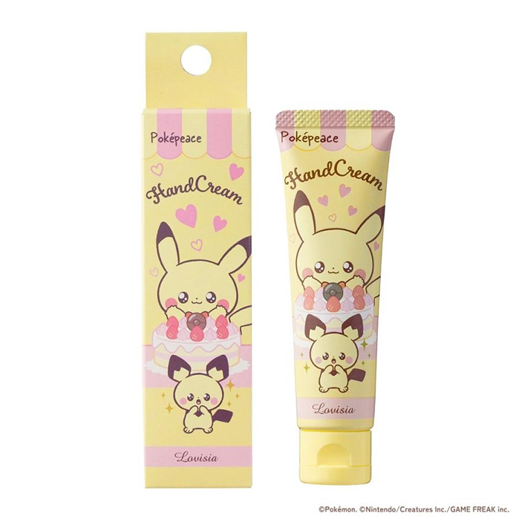 Lovisia Poképeace Hand Cream – Pikachu & Pichu