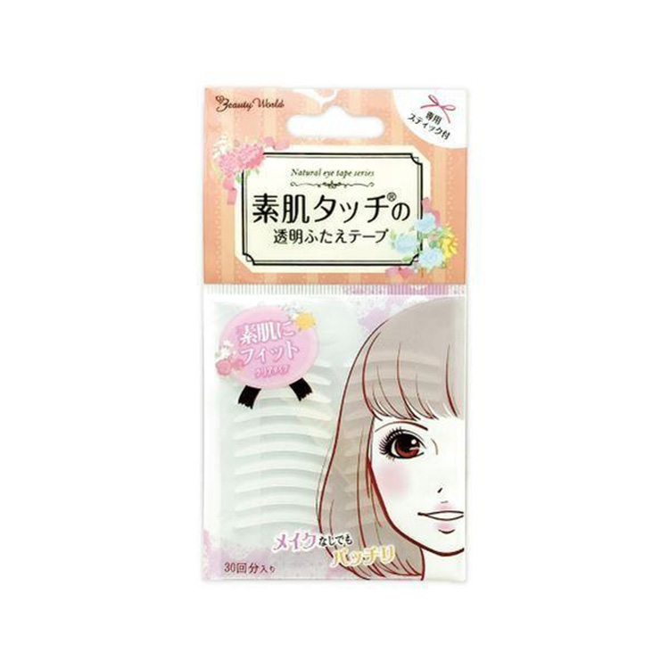 Beauty World Natural Eye Tape (Transparent Double Eyelid Tape)