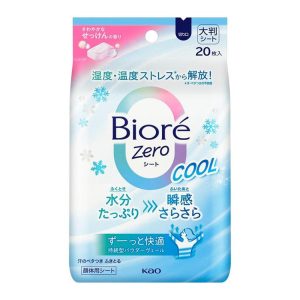 Biore Zero Cooling Body Sheet Fresh Soap Scent