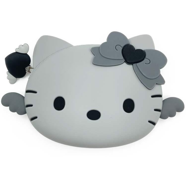 Hello Kitty Silicone Pouch Angel (Gray)