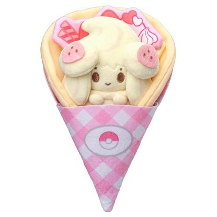 Pokemon Poke Pieces: Alcremie - Kuru Kuru Crepe Plush