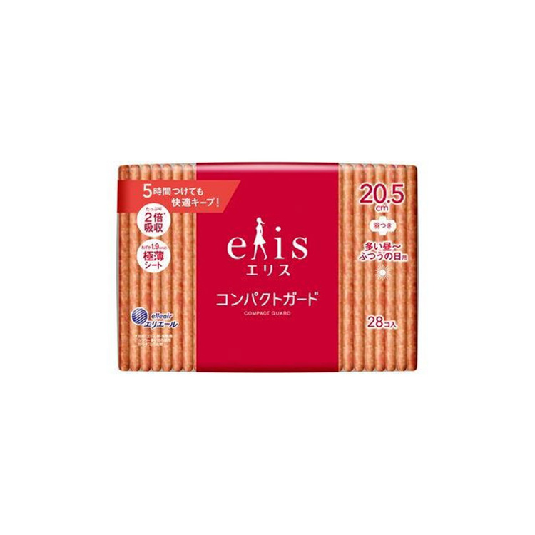 Elis Compact Guard (Heavy to Regular Day Use) with Wings 28 Pads