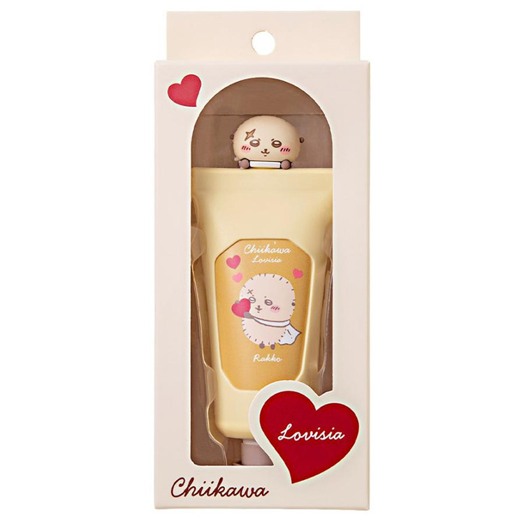 Lovisia Chiikawa Mascot Hand Cream – Otter (Rakko)