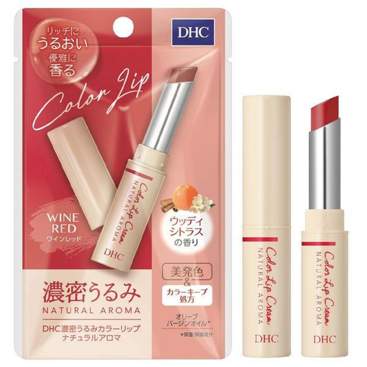 DHC Rich Moisture Color Lip Natural Aroma Wine Red