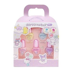 Sanrio Peel-Off Nail Polish (5-Pack)