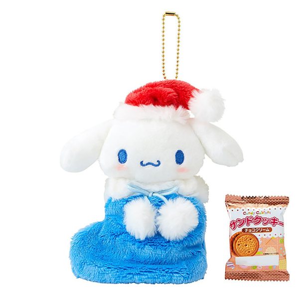 Sanrio Cinnamoroll Mascot Holder Christmas Stocking Boot & Cookie