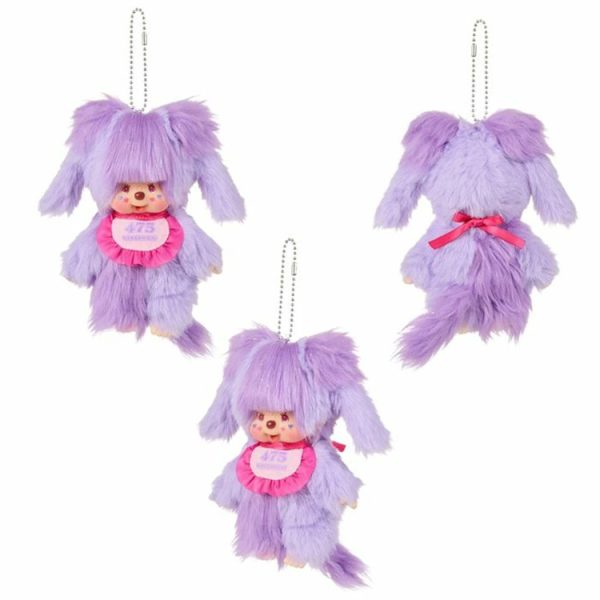 Shinako Collaboration Monchhichi Keychain